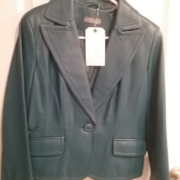 Kate Hill genuine leather jacket # 10 KH - Picture 5 of 7